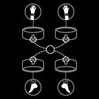 FETISH SUBMISSIVE - HAND- UND KNÖCHEL-HANDSCHELLEN-SET MIT NOPRENE-FUTTER