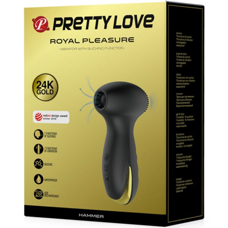 PRETTY LOVE - SMART HAMMER VIBRATION UND SAUG