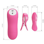 BAILE - ROMANTISCHE WELLENPIZZEN MIT VIBRATION UND FUCHSIAELEKTROSCHOCK