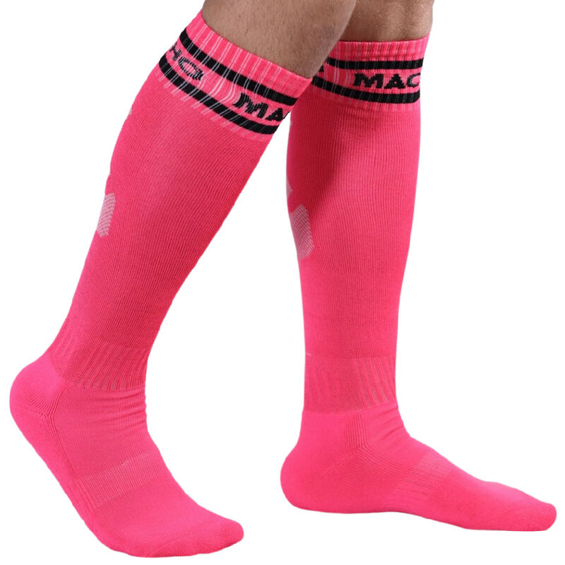 MACHO - LANGE SOCKEN EINE GRÖSSE ROT
